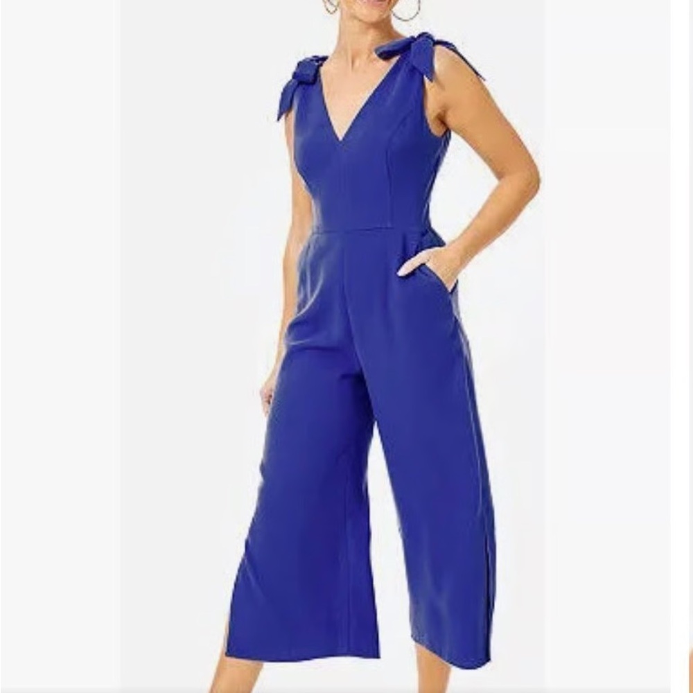 Lilly Pulitzer blue Danni jumpsuit Size 2